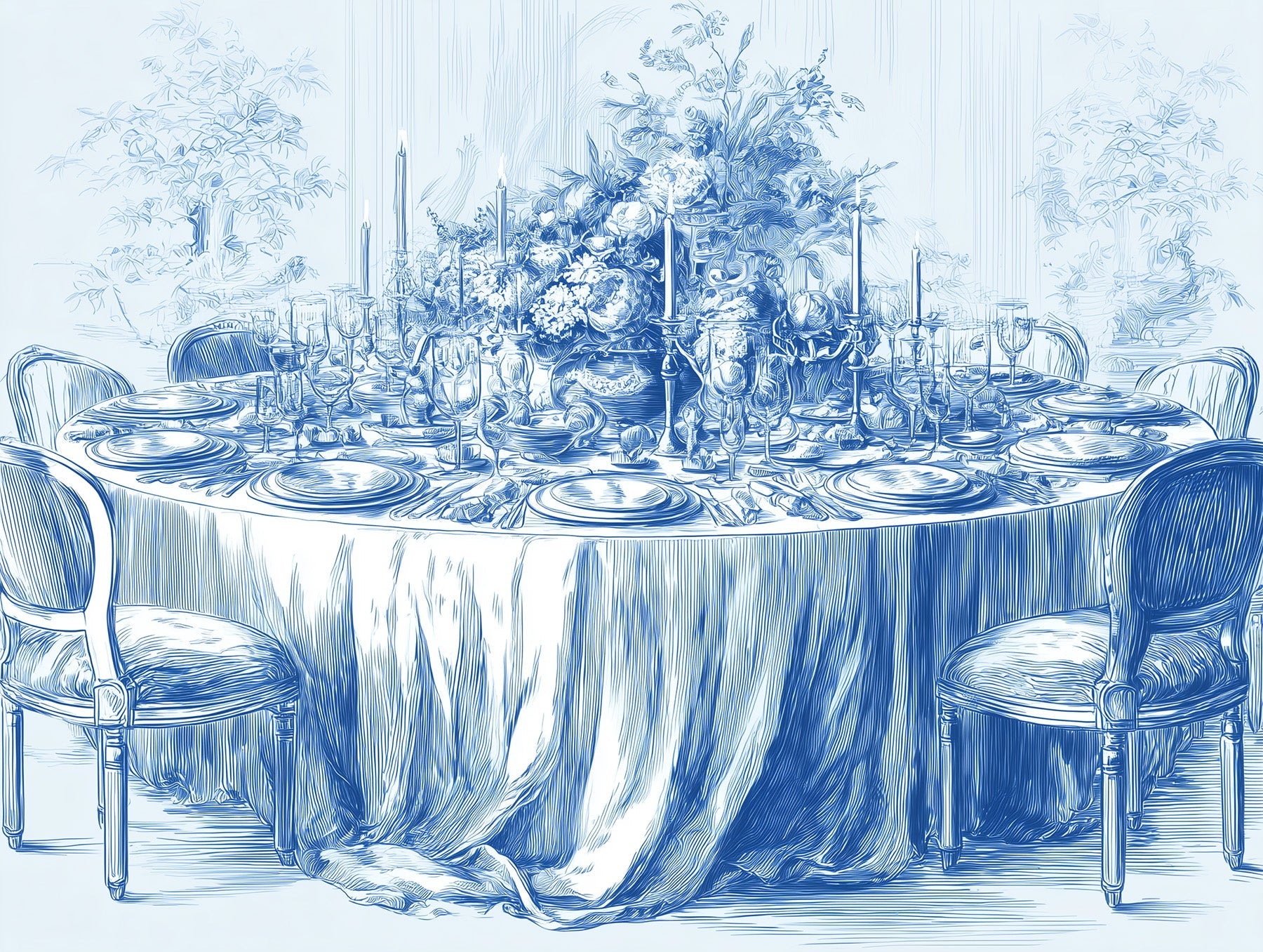 CIRCULAR TABLECLOTHS